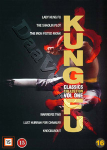 Kung Fu Classics Collectioon - Vol. 1 | He qi dao / Si da men pai / San De huo shang yu Chong Mi Liu / Zan xian sheng yu zhao qian Hua / Hao xia / Za jia xiao zi  | Hapkido  / Lady Kung Fu / Shaolin Plot / Iron Fisted Monk / Warriors Two / DVD